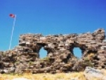 Τα τείχη του βυζαντινού κάστρου
